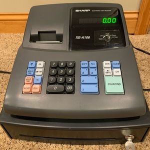 Sharp Electronic Cash Register XE-A106